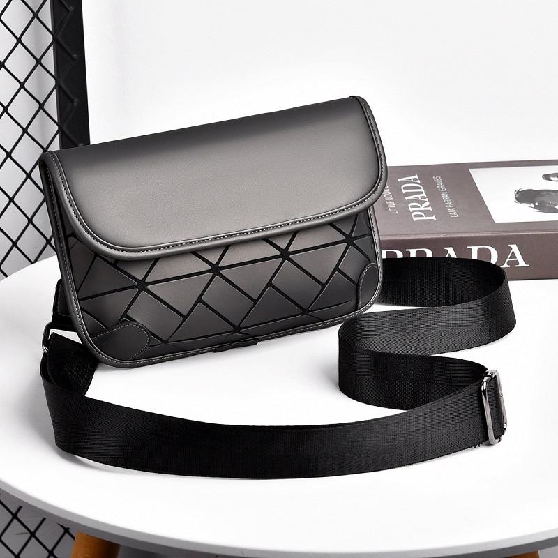 Waterproof Fashion Luxury Pu Leather Men's Shoulder Crossbody Sling Bag