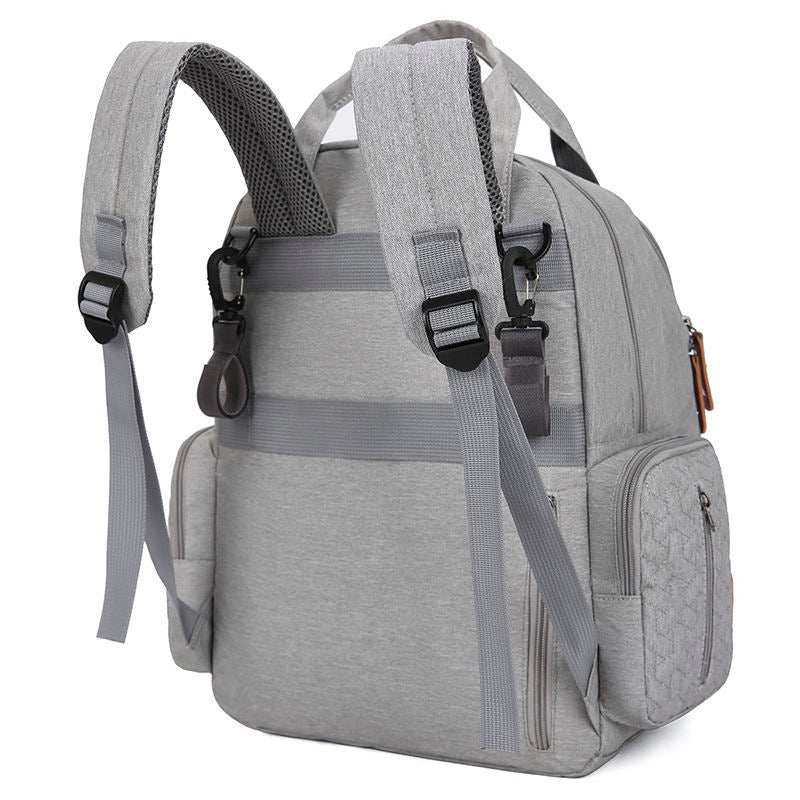 New Maternity Insulated Baby Travel Backpack Waterproof Diaper Bag