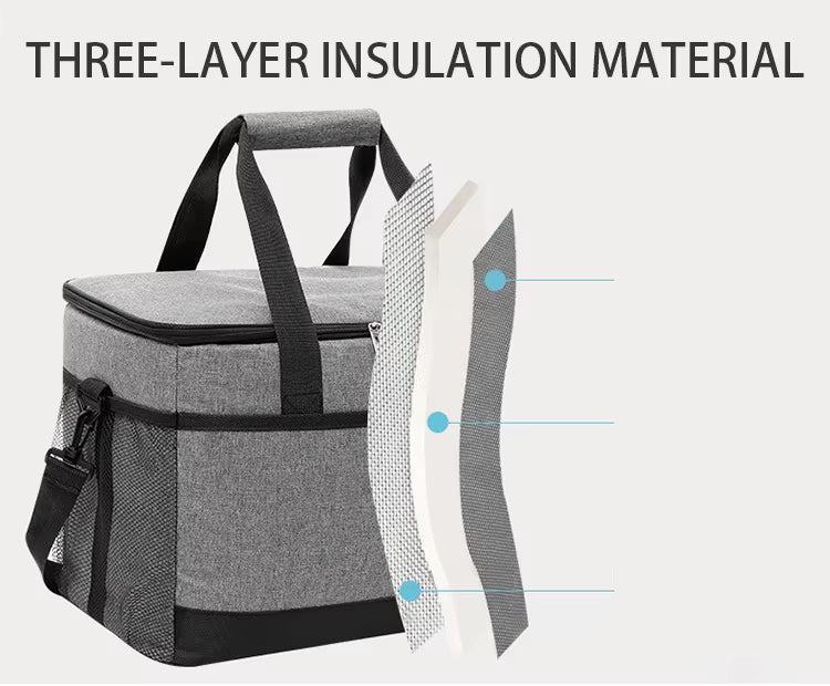 Outdoor Portable Aluminium Foil Waterproof Lunch Bag