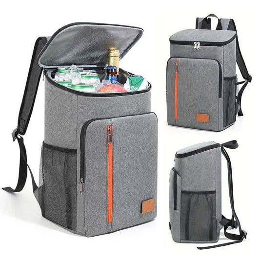 Large Capacity Insulated Backpack Food Storage Cool Bag