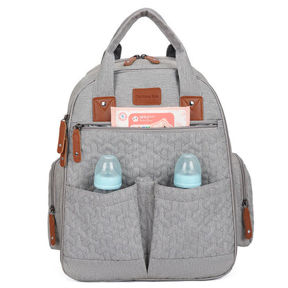 New Maternity Insulated Baby Travel Backpack Waterproof Diaper Bag