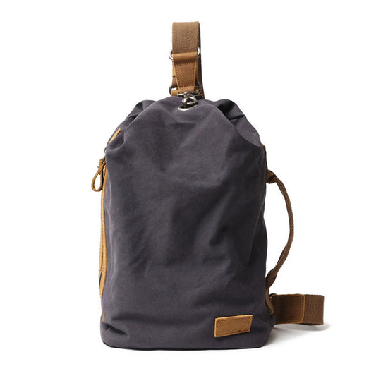 Men's Daily Sling Bags Casual Canvas Crossbody Shoulder Bag