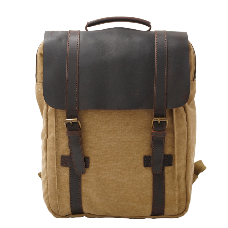 Retro Wear-resistant Canvas Backpack