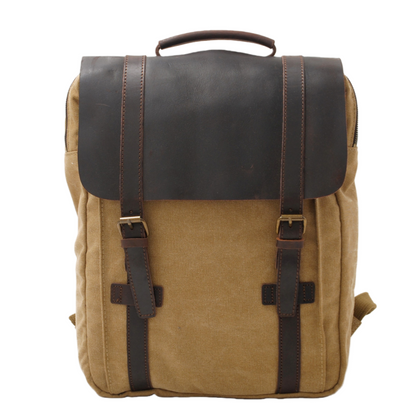 Retro Wear-resistant Canvas Backpack