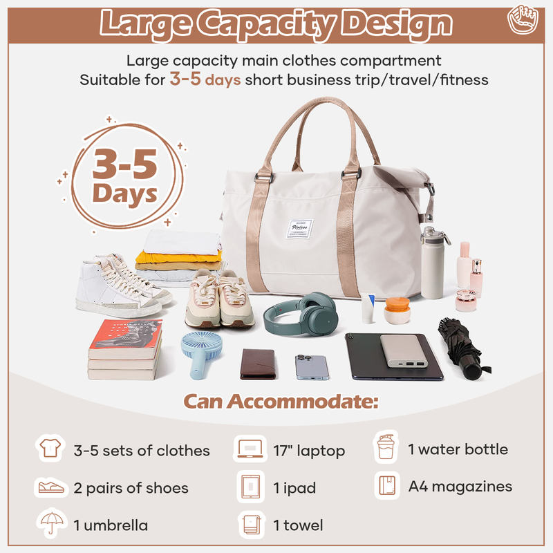 Travel Large Capacity Portable Sports Duffel Bag