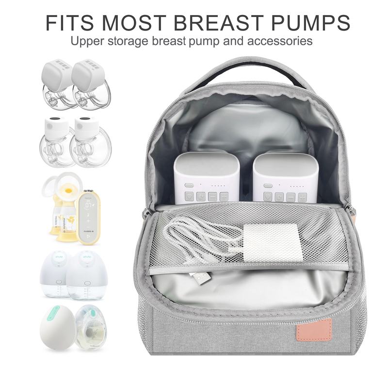 Breast Pumps Baby Care Diaper Backpack with 2 Cooler Bag