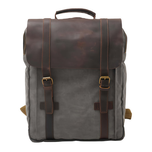 Retro Wear-resistant Canvas Backpack