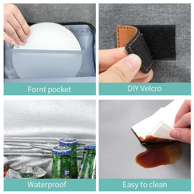 Large Capacity Insulated Backpack Food Storage Cool Bag