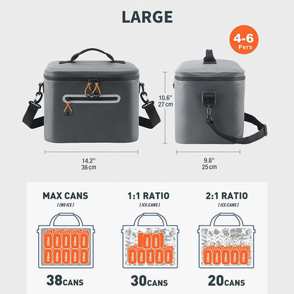 Outdoor Camping Waterproof Leak Proof Food Insulation Cooler Bag