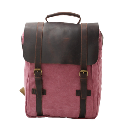 Retro Wear-resistant Canvas Backpack