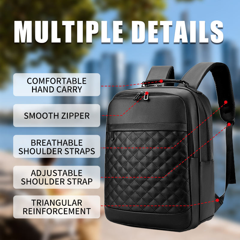 Durable Wear Resistant Multifunction Daily Office Outdoor Backpack