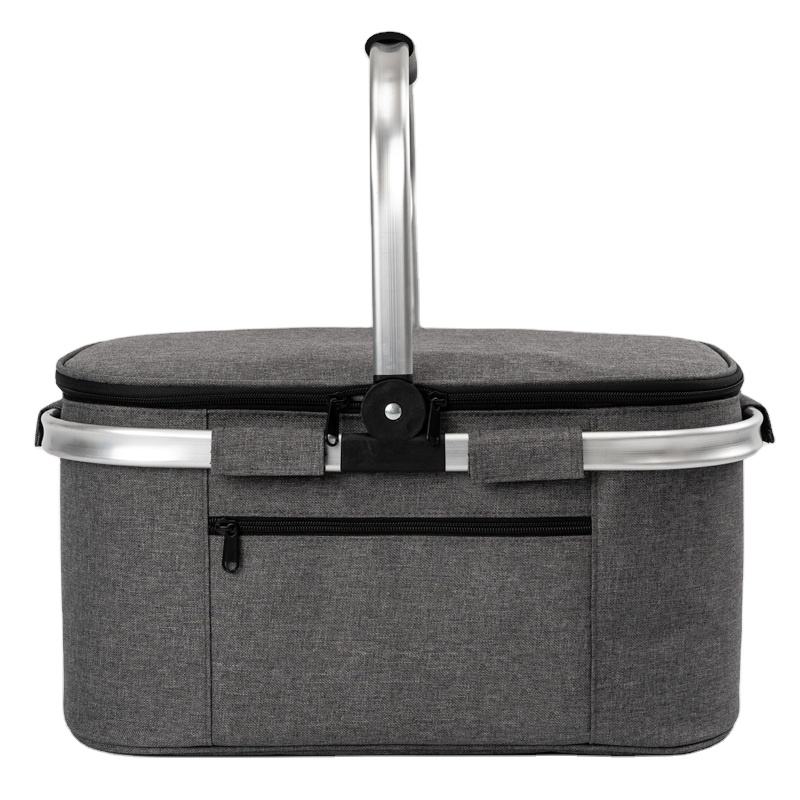 Insulated Picnic Beach Lunch Basket Cool Bag