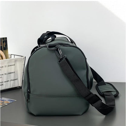 Large Capacity Travel Gym Bag with Shoe Compartment