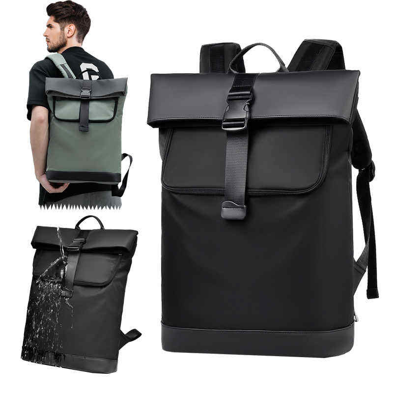 Outdoor Business Men's Fashion Waterproof Casual Laptop Backpack