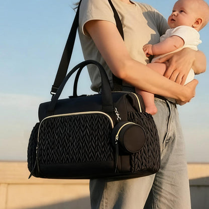New Arrival Travel Diaper Bag Large Capacity Stroller Organizer Carrying Mummy Bag