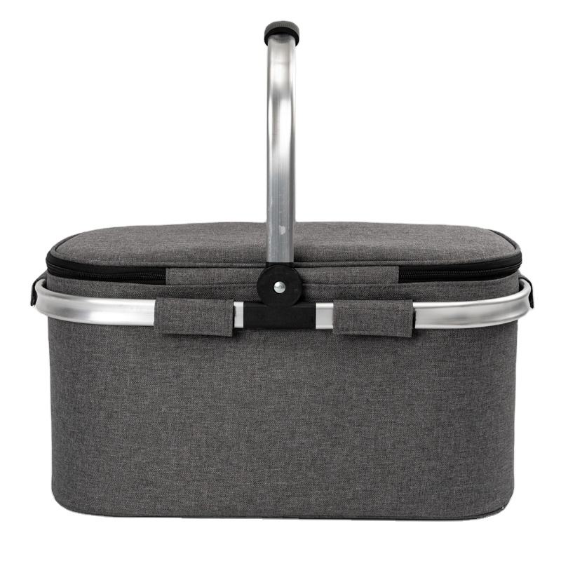 Insulated Picnic Beach Lunch Basket Cool Bag