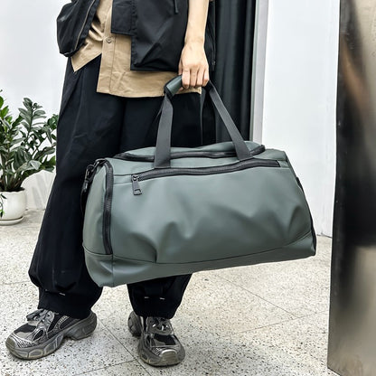 Large Capacity Travel Gym Bag with Shoe Compartment