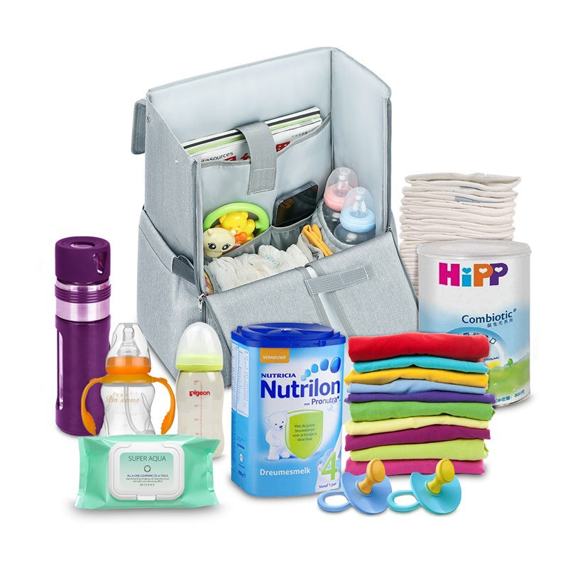 Waterproof Mummy Backpack Stroller Portable Travel Diaper Bag