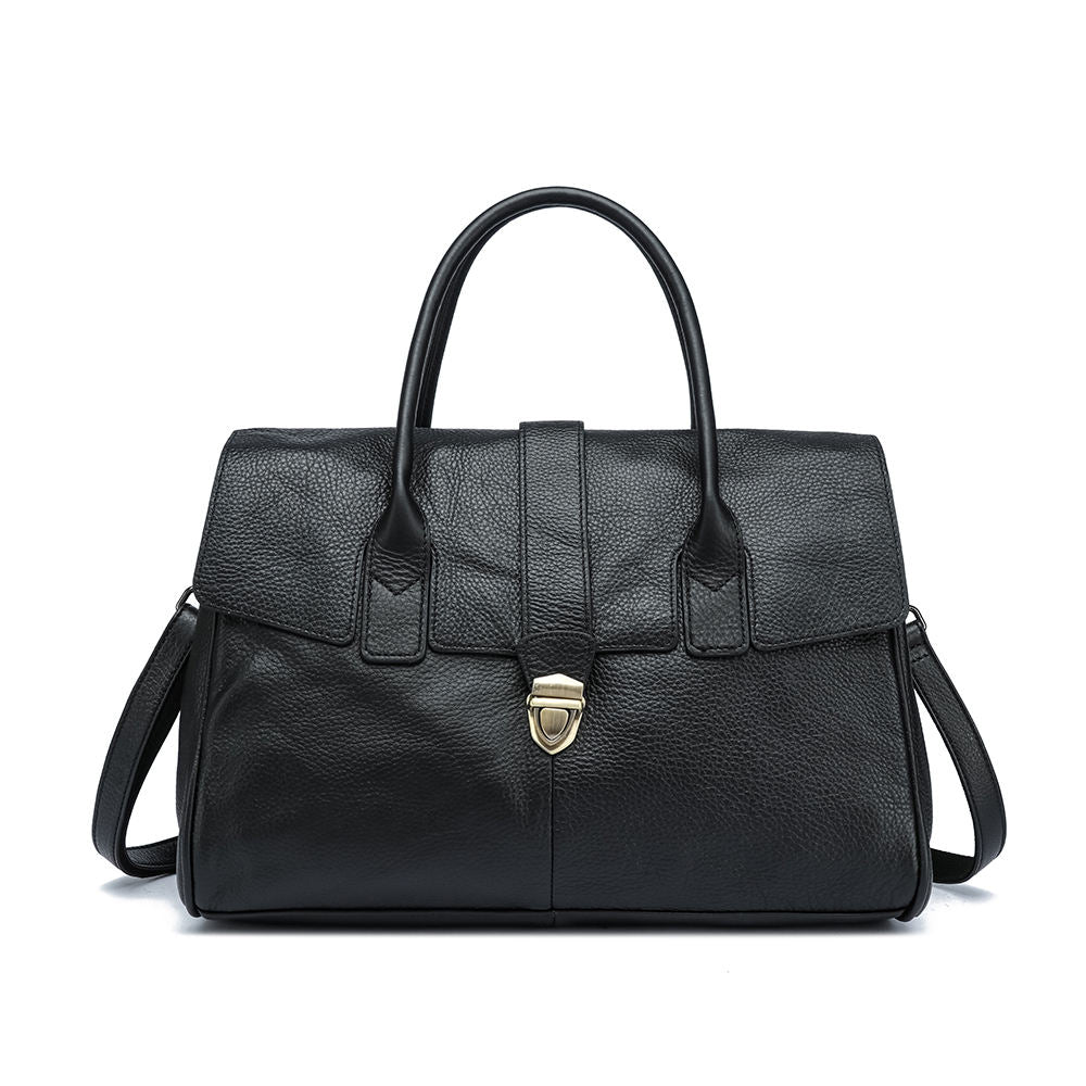 Women's Casual Tote Soft Cowhide Leather Handbag