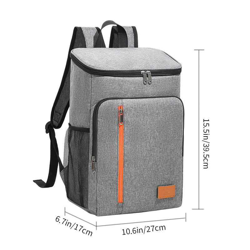Large Capacity Insulated Backpack Food Storage Cool Bag
