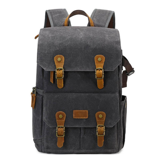 Waterproof Camera DSLR Photography Backpack with Laptop Compartment USB Port