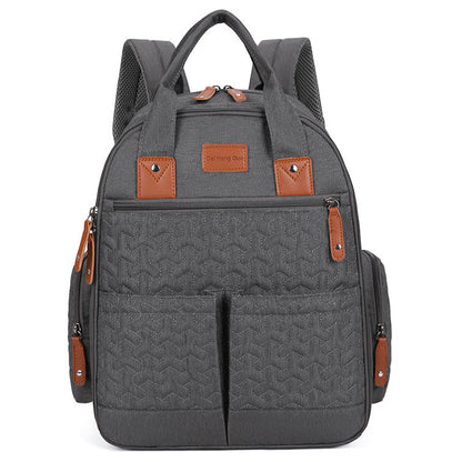 New Maternity Insulated Baby Travel Backpack Waterproof Diaper Bag