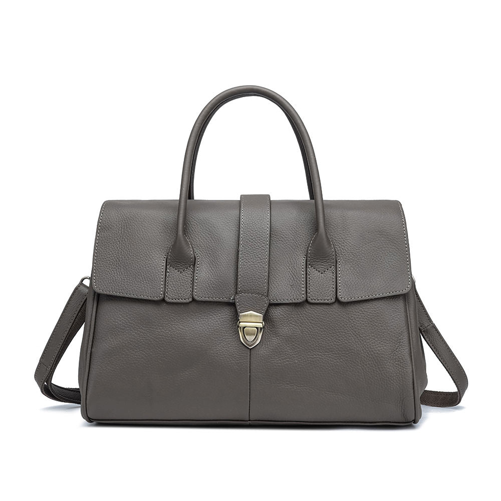 Women's Casual Tote Soft Cowhide Leather Handbag