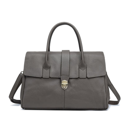 Women's Casual Tote Soft Cowhide Leather Handbag