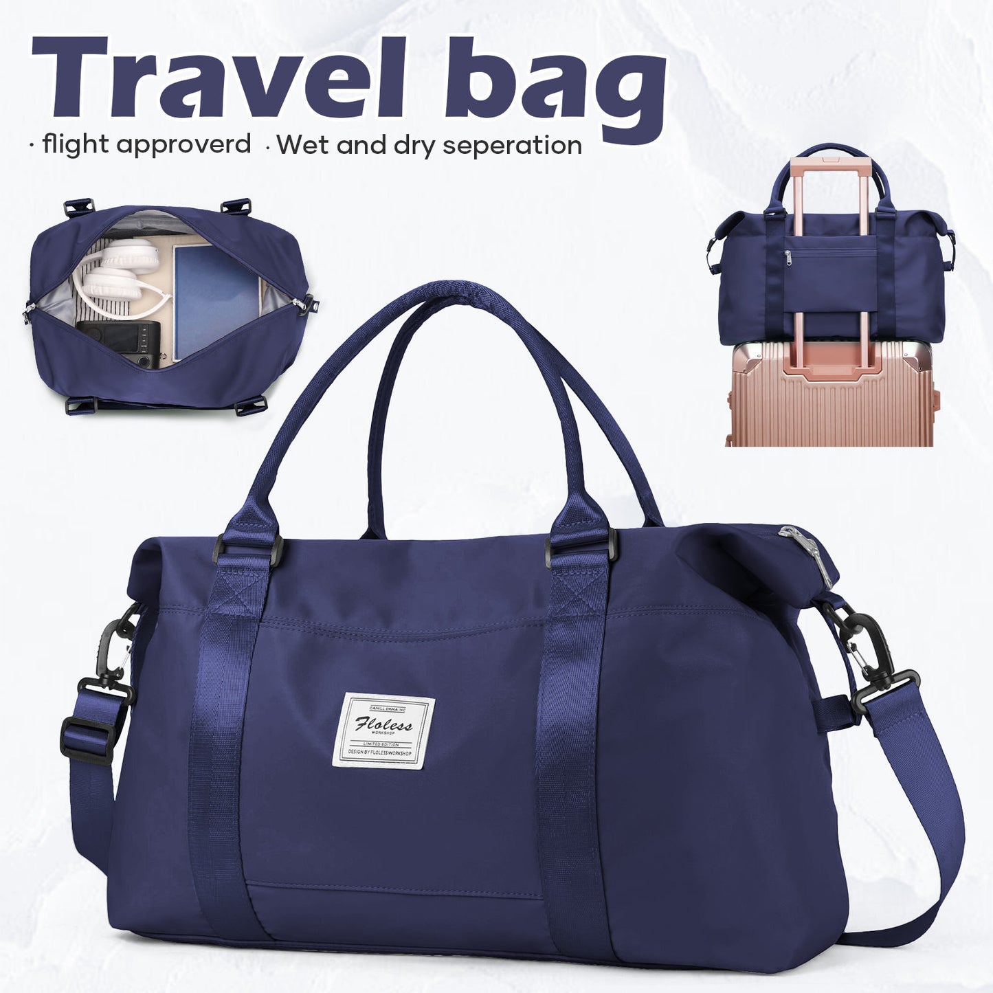 Travel Large Capacity Portable Sports Duffel Bag