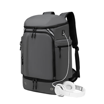 Vintage Backpack Travel Laptop Backpack with USB Charging Port